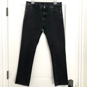 PD&C Slim Stretch Black Jeans - 34/28